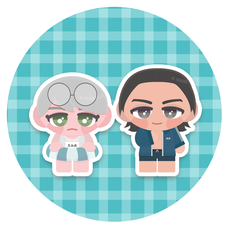 学パロ。泳げるのに浮き輪わたされた。