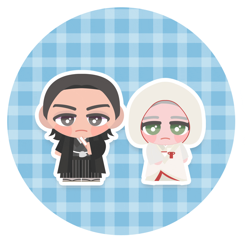 結婚式。儀式がダルいので民生は嫌がっている。